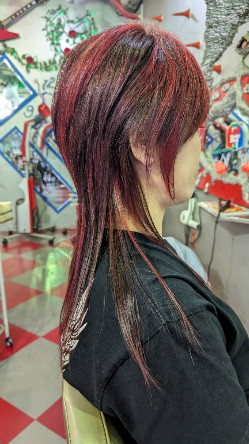 クール&スタイリッシュなロングウルフ☆シルバーVer