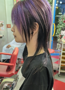 クール&スタイリッシュなロングウルフ☆シルバーVer