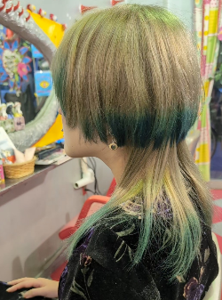 クール&スタイリッシュなロングウルフ☆シルバーVer