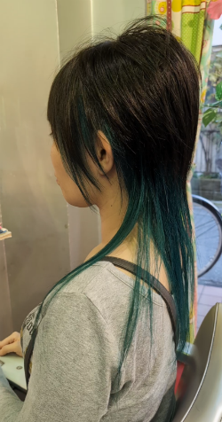 クール&スタイリッシュなロングウルフ☆シルバーVer