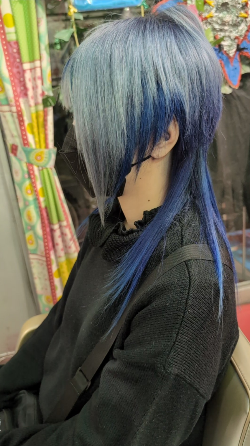 クール&スタイリッシュなロングウルフ☆シルバーVer