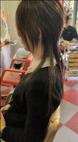 クール&スタイリッシュなロングウルフ☆シルバーVer